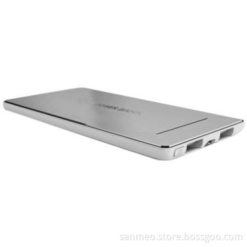 Thin 5,600mAh power bank for iPod, iPhone, mobile phones, MP3/MP4 players, digital cameras